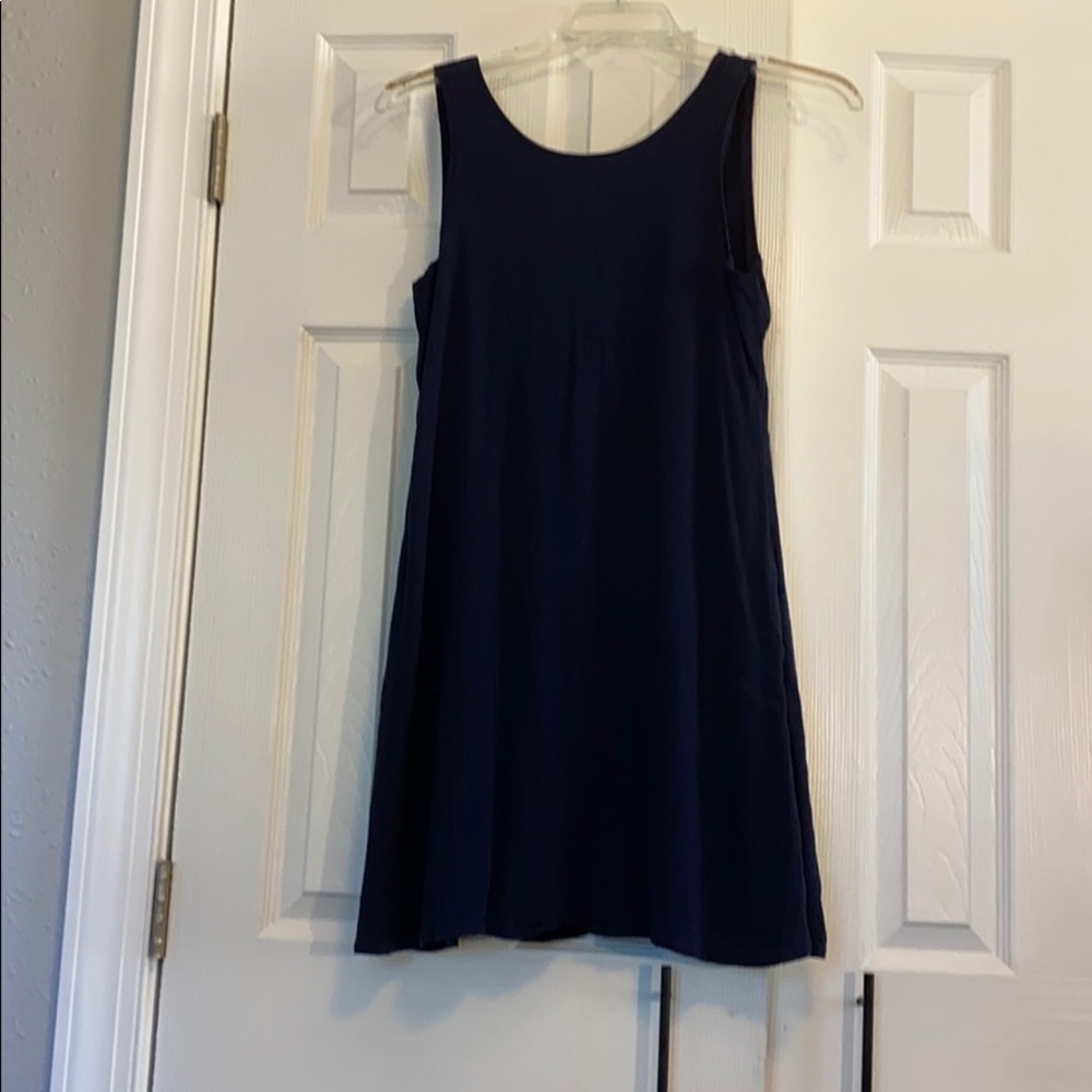 Gap Navy Blue Sleeveless Dress
